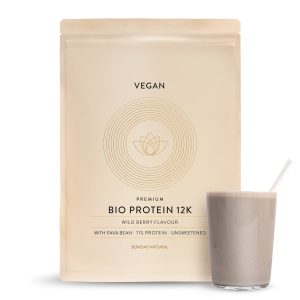 Органічний веганський протеїн 12K Лісові ягоди 1000г (Bio Protein 12K Wild Berry)