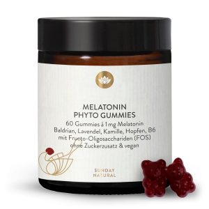 Мелатонін Фіто Гумі з вітаміном B6, валеріаною та лавандою 60 шт (Melatonin Phyto Gummies)