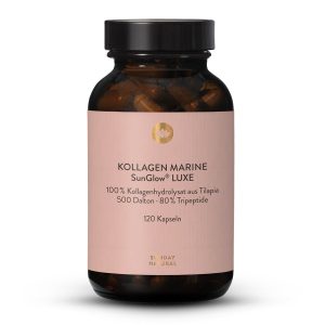 Морський Колаген SunGlow® Luxe — гідролізат у капсулах 120 шт (Kollagen Marine SunGlow® Luxe)