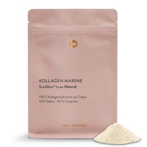Морський Колаген SunGlow® Luxe — гідролізат 500 Da, 180 г (Kollagen Marine SunGlow® Luxe)