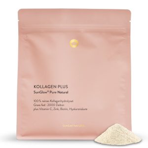 Колаген SunGlow® Pure Plus — гідролізат з гіалуроновою кислотою 457г (Kollagen Plus SunGlow® Pure)
