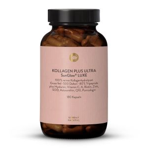 Колаген SunGlow® Luxe Plus Ultra з астаксантином 180 капсул (KOLLAGEN PLUS ULTRA SunGlow® Luxe)