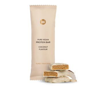 Веганський протеїновий батончик з кокосом Pure 40г | sunday.co.ua (Pure Vegan Protein Bar Coconut)