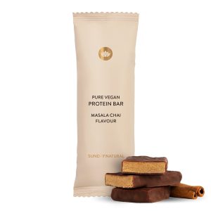 Веганський протеїновий батончик Масала Чай | Pure 40г (Pure Vegan Protein Bar Masala Chai)