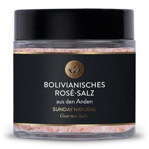 Болівійська Рожева Сіль середнього помелу | Гурме сіль Анд (Boliviansiches Rosé Salz)