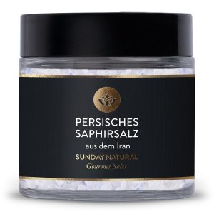 Перська Сапфірова Сіль з Ірану — блакитна гімалайська сіль 100г (Persisches Saphirsalz)