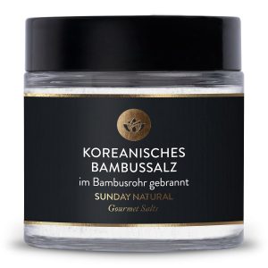 Корейська бамбукова сіль — гурме сіль pH 9,9–10,2 | 70г (Koreanisches Bambussalz)