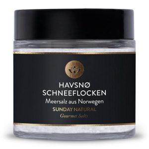 Havsnø Сіль Сніжинка — норвезька морська сіль пластівці 125г (Havsnø Schneeflockensalz)