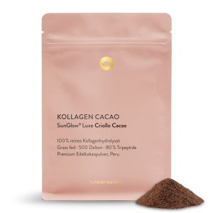 Колаген з Какао SunGlow® Luxe — преміум гідролізат 180 г (Kollagen Cacao SunGlow® Luxe)