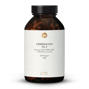 Cerepass DTX №2 – комплекс МСМ, NAC, глутатіон, CoQ10, 240 капсул (Cerepass DTX No.2)