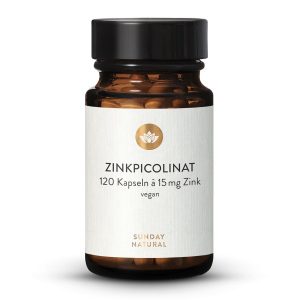 Цинку піколінат 15 мг — 120 капсул | Organic Zinc (Zinkpicolinat)