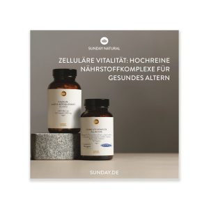Longevity-Флаєр Sunday Natural — клітинне здоров'я і довголіття (Longevity-Flyer)