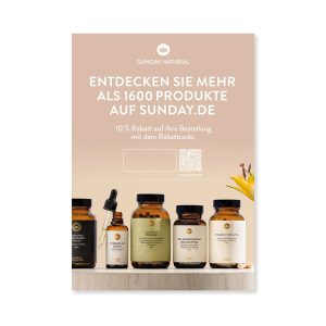 Брендовий флаєр Sunday A5 вертикальний – для вашого бізнесу (Sunday Marken Flyer A5 vertikal)